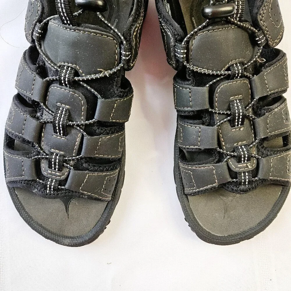 Ozark Trail Men's Black Sport Hiking Water Sandals Size 10